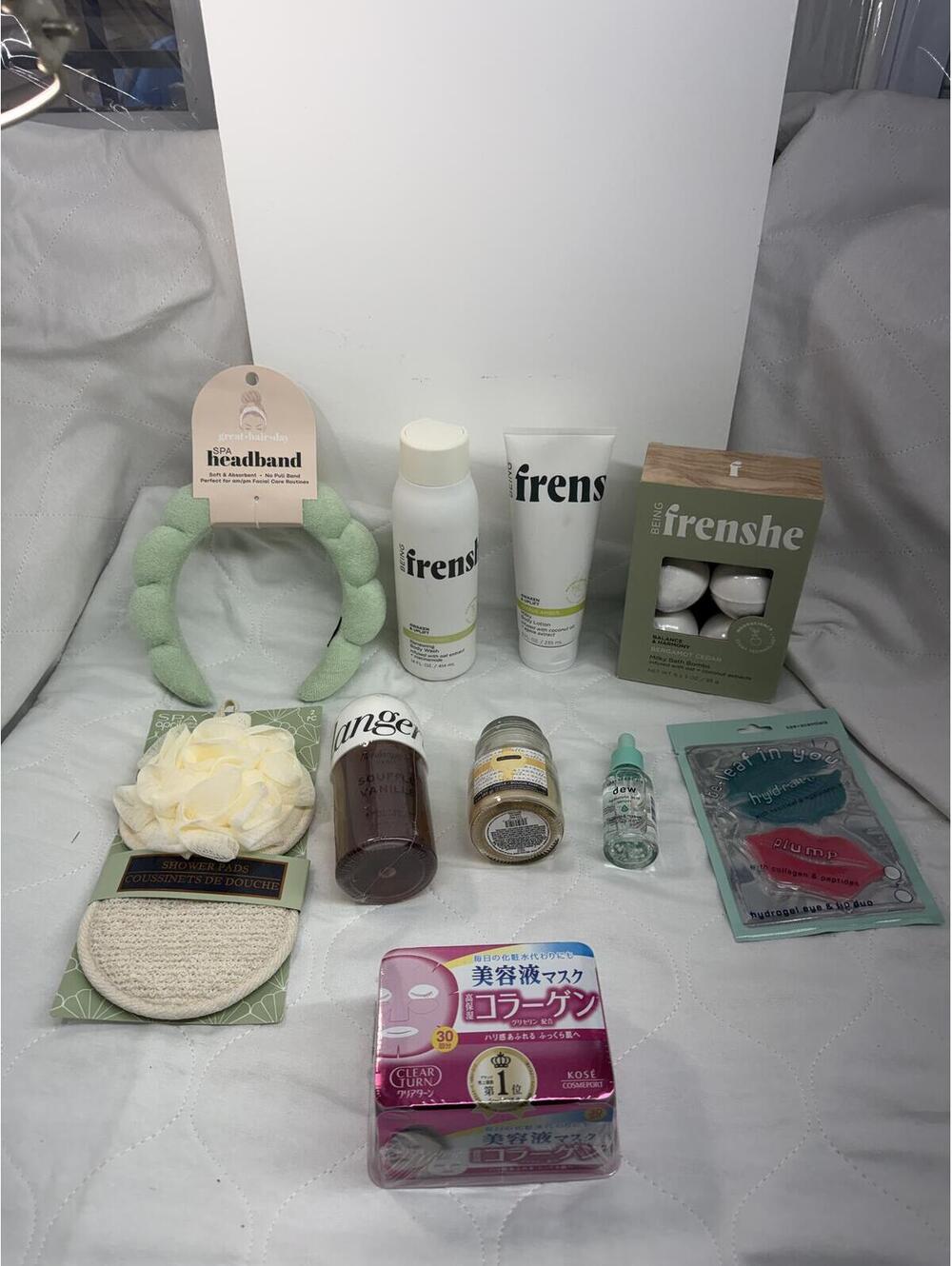 Being Frenshe 10pc Pampering Ritual Gift Set Lip & Face Mask Spa Set - NEW